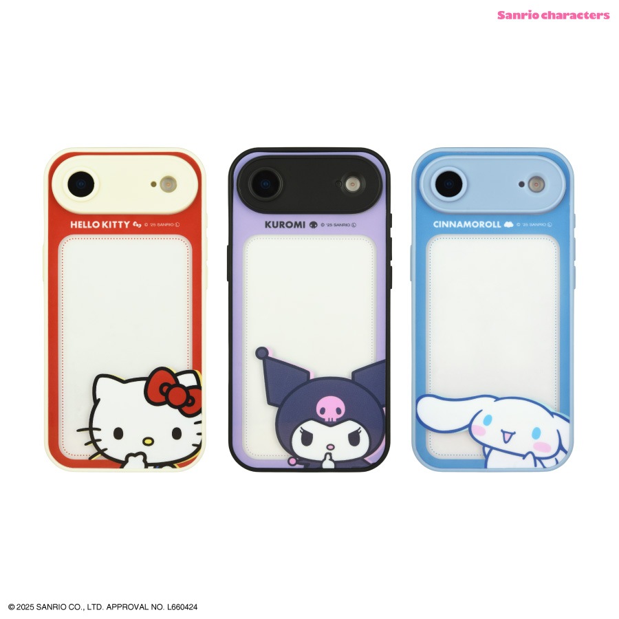 サンリオキャラクターズ IIIIfit プランプフレーム iPhone Air 対応 ケース