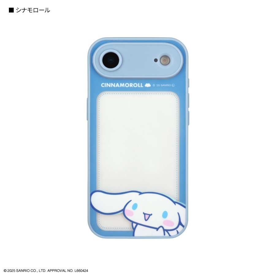 サンリオキャラクターズ IIIIfit プランプフレーム iPhone Air 対応 ケース