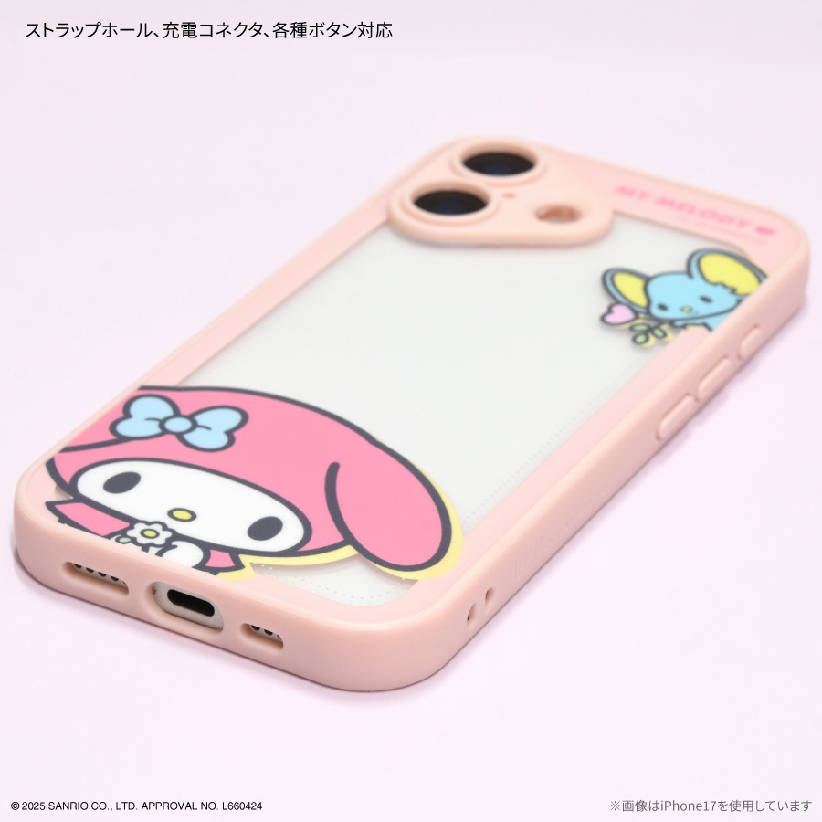 サンリオキャラクターズ IIIIfit プランプフレーム iPhone Air 対応 ケース