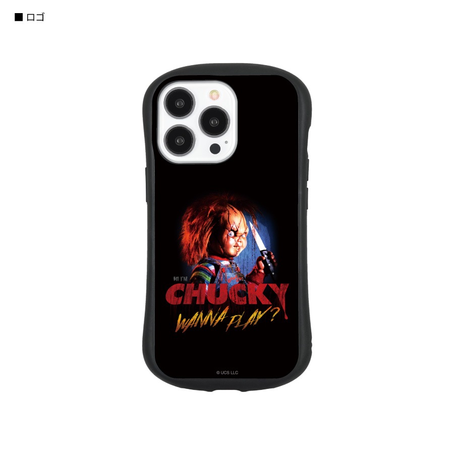 CHUCKY iPhone13Pro対応 ハイブリッドガラスケース