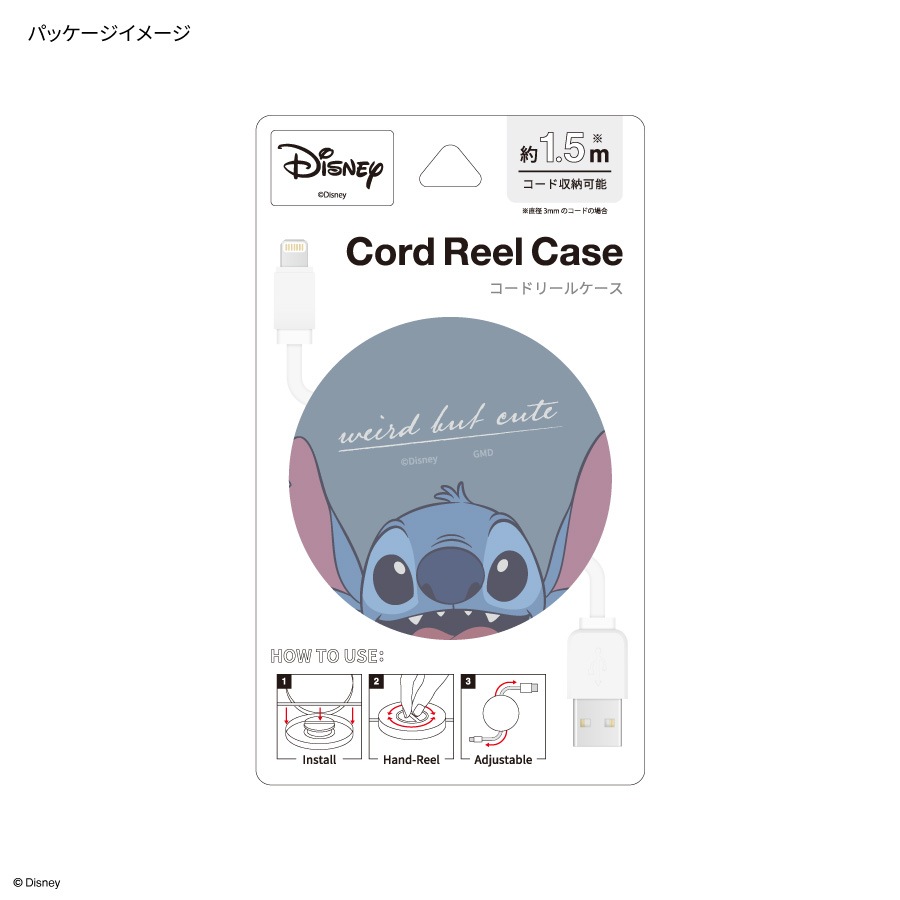 ディズニーキャラクター ／ コードリールケース