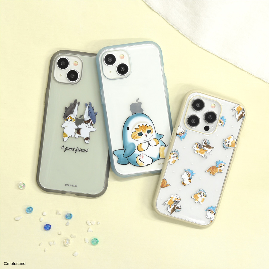 mofusand IIIIfit Clear iPhone15 / 14 / 13 対応 ケース