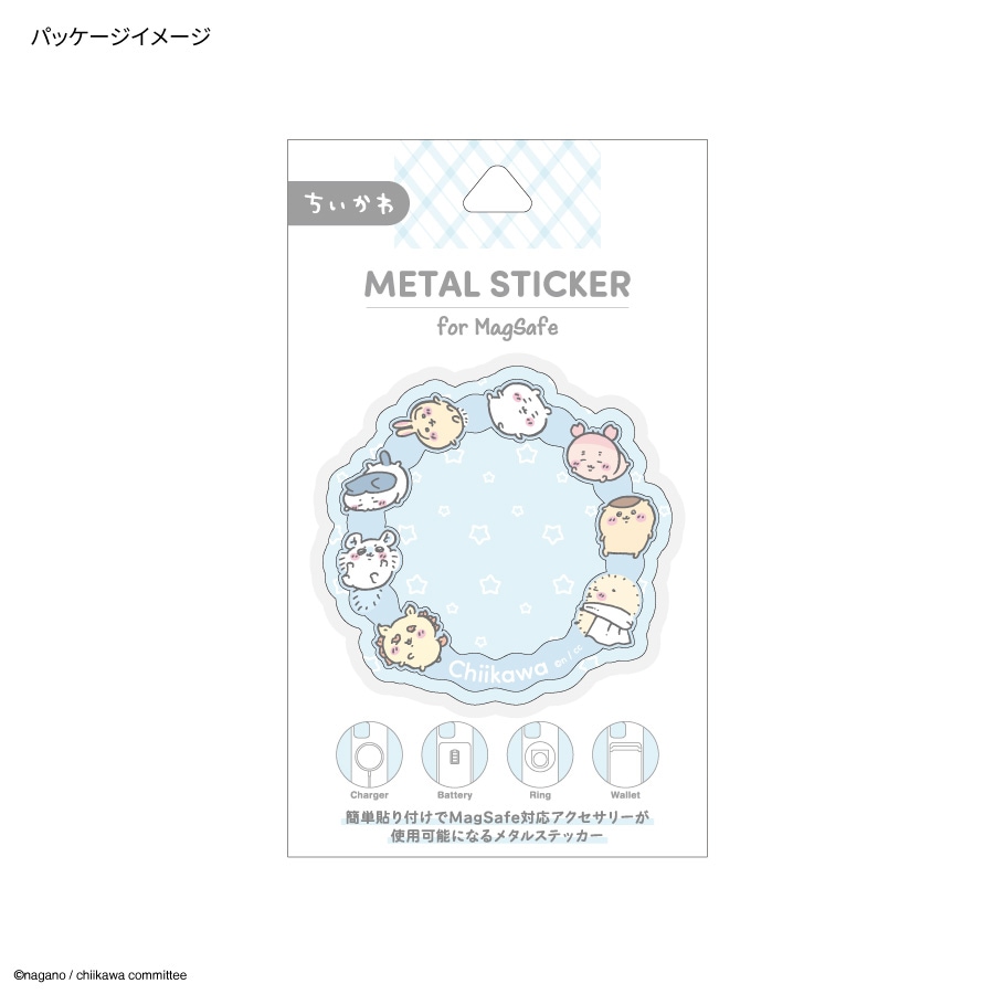 激安正規  対応 MagSafe ちいかわ メタルステッカー アイテムから探す | アイドル