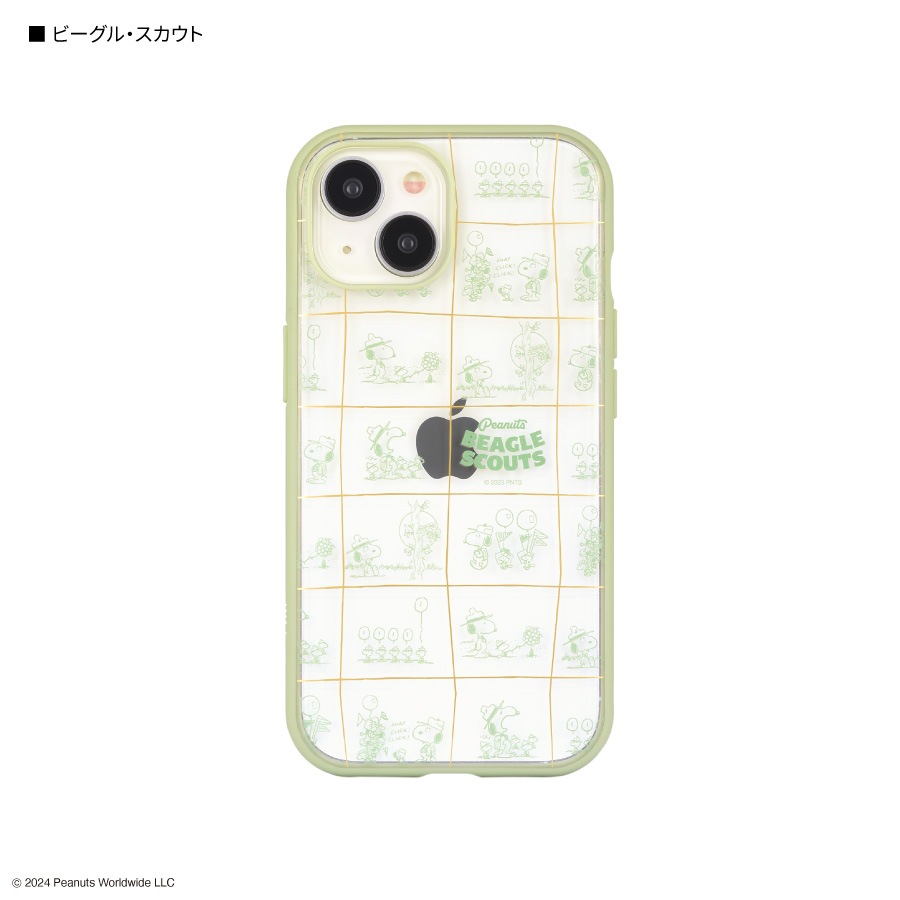 ピーナッツ スヌーピー IIIIfit Clear iPhone15 / 14 / 13 対応 ケース