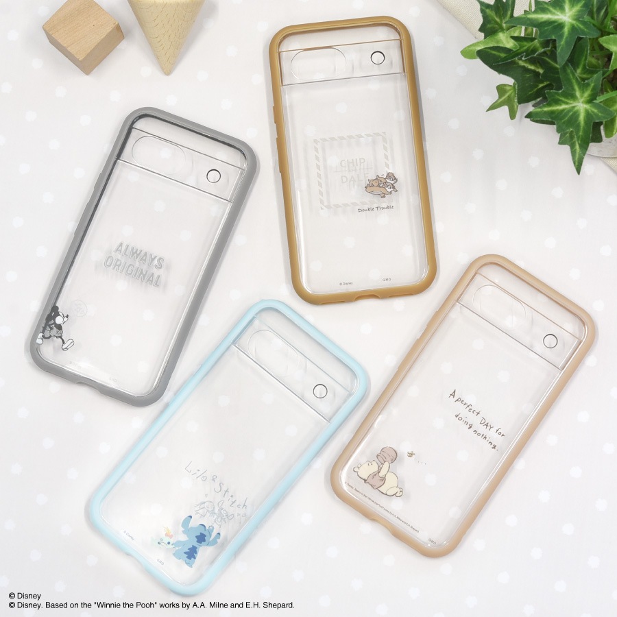 ディズニーキャラクター ／ IIIIfit Clear Google Pixel 8a 対応