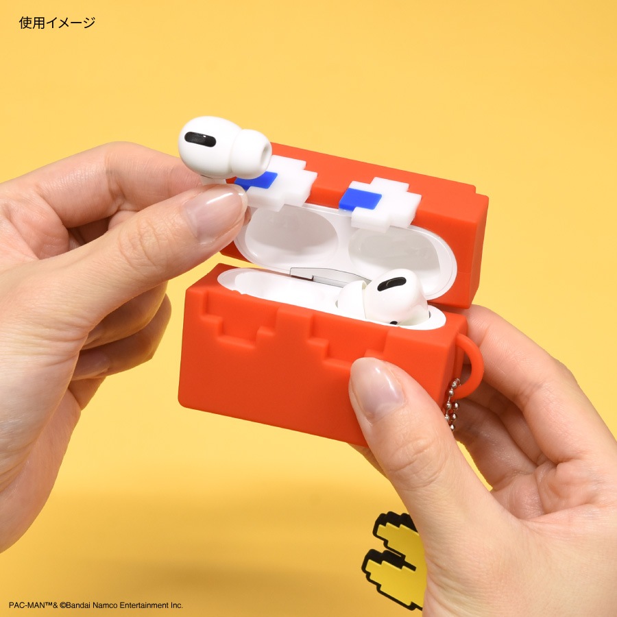パックマン AirPods Pro(第2世代)/AirPods Pro 対応 シリコンケース
