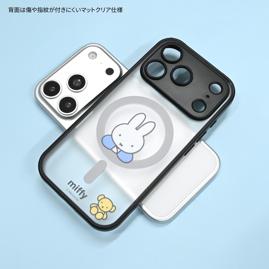 ミッフィー IIIIfit プランプフレーム iPhone18 Pro / 17 Pro MagSafe 対応 ケース