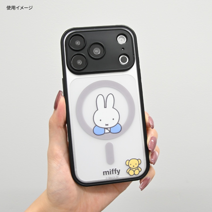 ミッフィー IIIIfit プランプフレーム iPhone18 Pro / 17 Pro MagSafe 対応 ケース