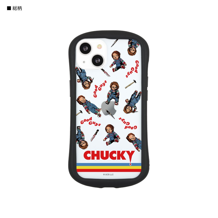 CHUCKY iPhone13対応ハイブリッドクリアケース