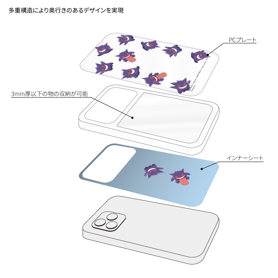 ポケットモンスター SHOWCASE+ iPhone14 Plus / 14 Pro Max / 13