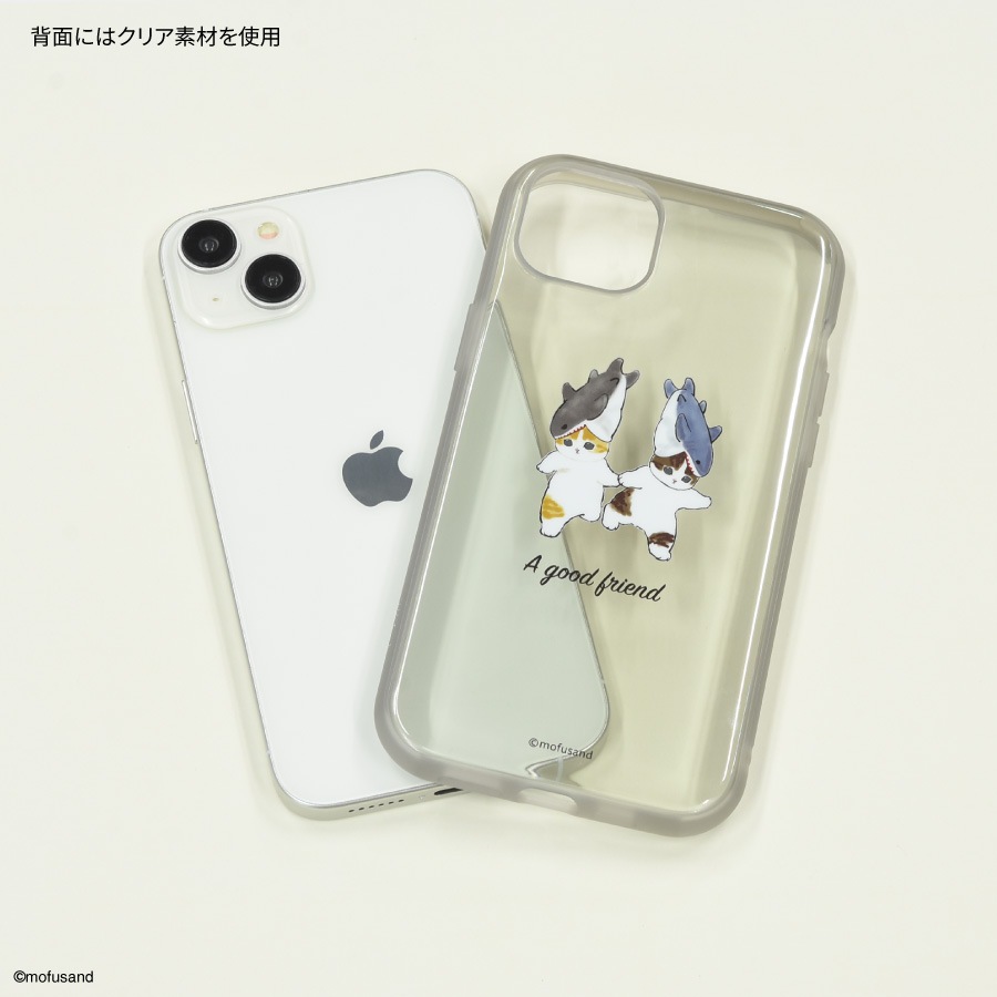 mofusand IIIIfit Clear iPhone15 Plus / 14 Plus 対応 ケース