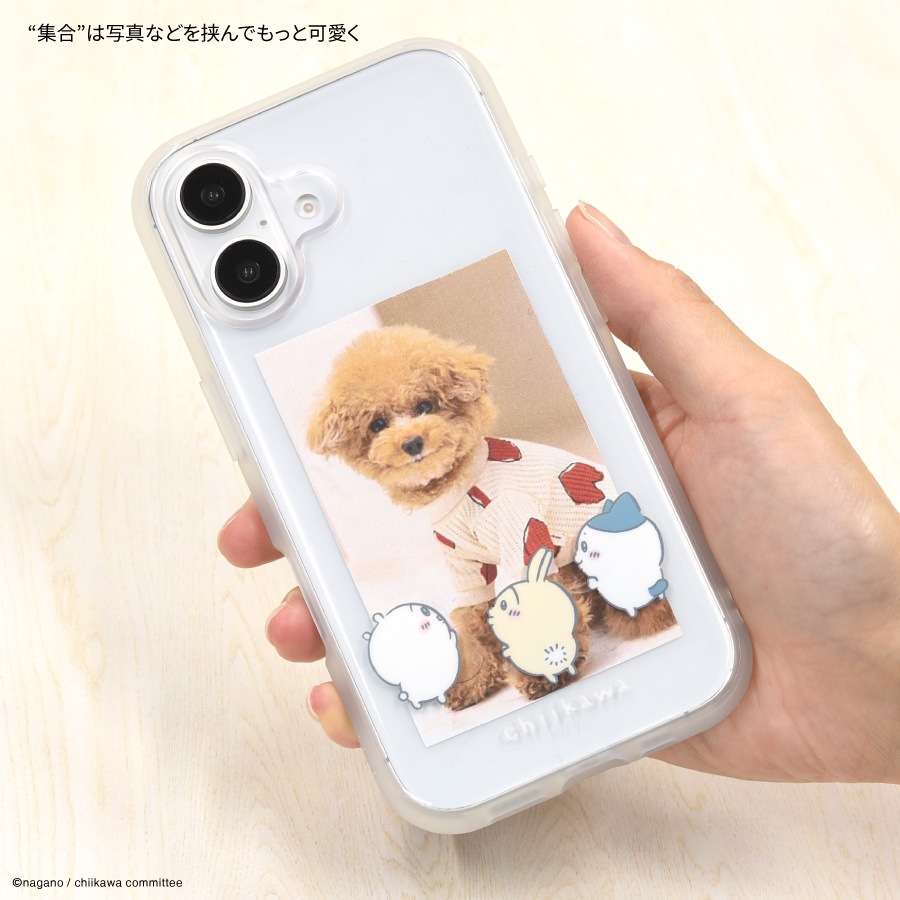 ちいかわ IIIIfit Clear iPhone16 対応 ケース