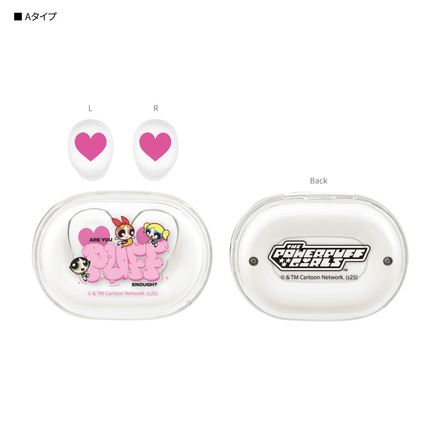 パワーパフ ガールズ 完全ワイヤレスステレオイヤホン