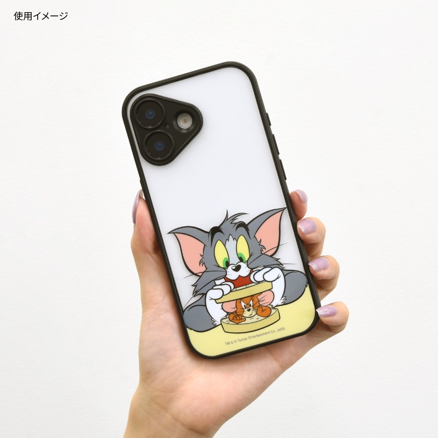 トムとジェリー IIIIfit プランプフレーム iPhone17 対応 ケース