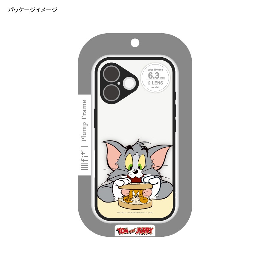 トムとジェリー IIIIfit プランプフレーム iPhone17 対応 ケース