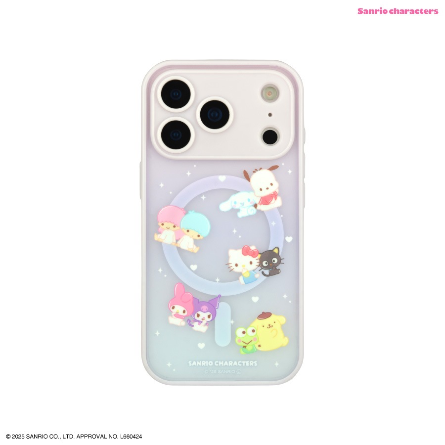 サンリオキャラクターズ IIIIfit プランプフレーム iPhone17 Pro MagSafe 対応 ケース