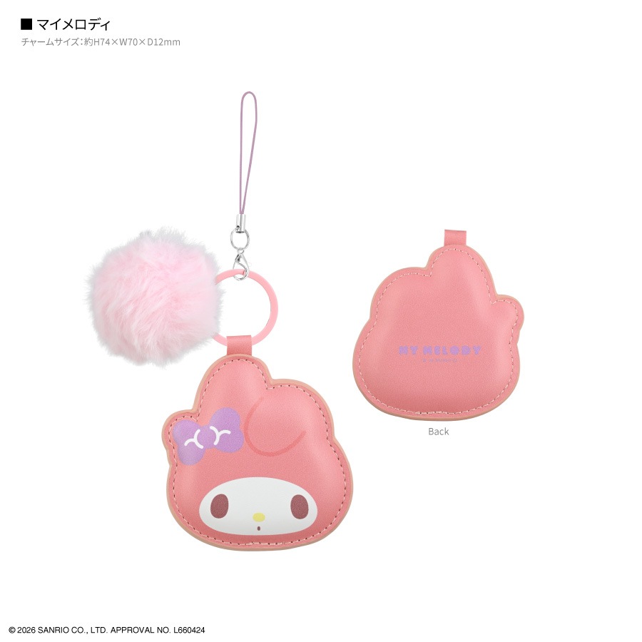 サンリオキャラクターズ モバイル PU レザーストラップ