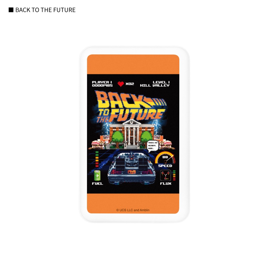 BACK TO THE FUTURE MagSafe 対応 ワイヤレスリチウム充電器 5000mAh