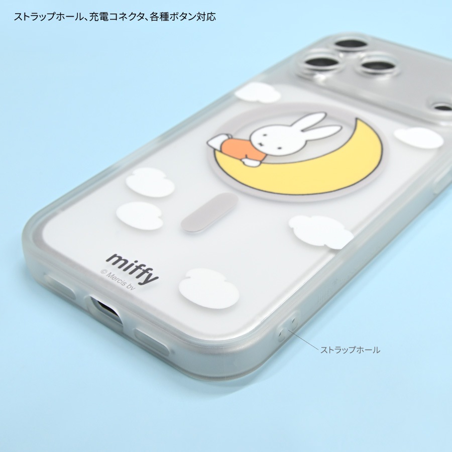 ミッフィー IIIIfit プランプフレーム iPhone18 Pro Max / 17 Pro Max MagSafe 対応 ケース