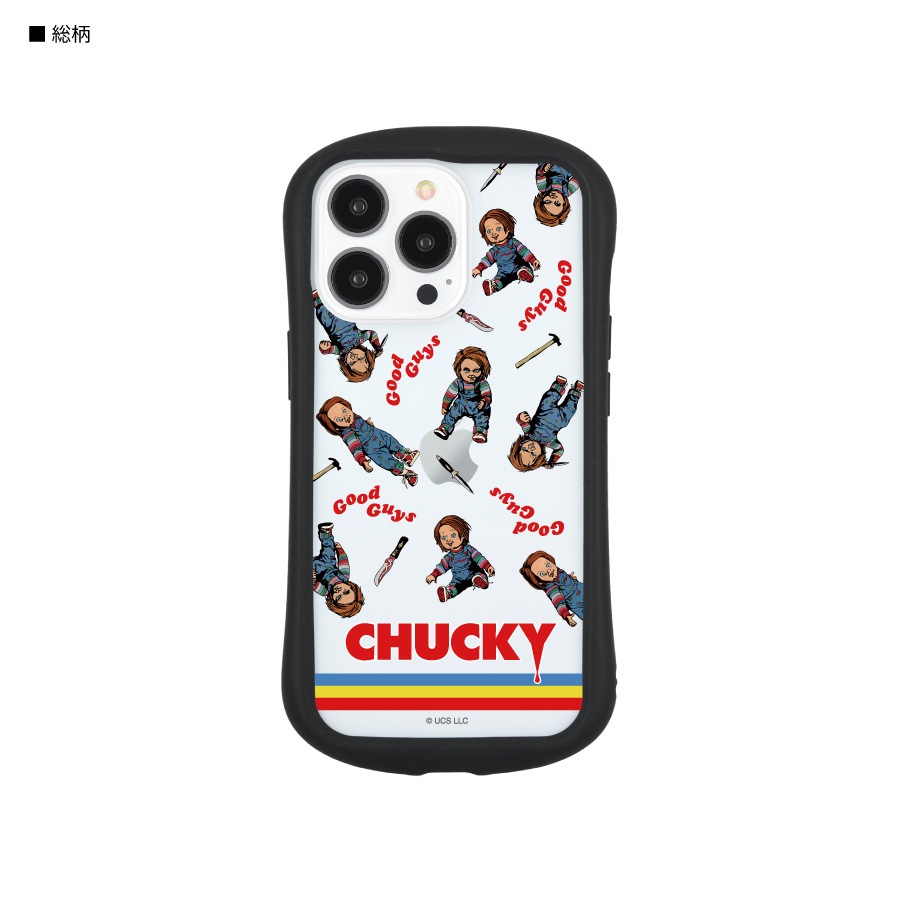 CHUCKY iPhone13Pro対応ハイブリッドクリアケース