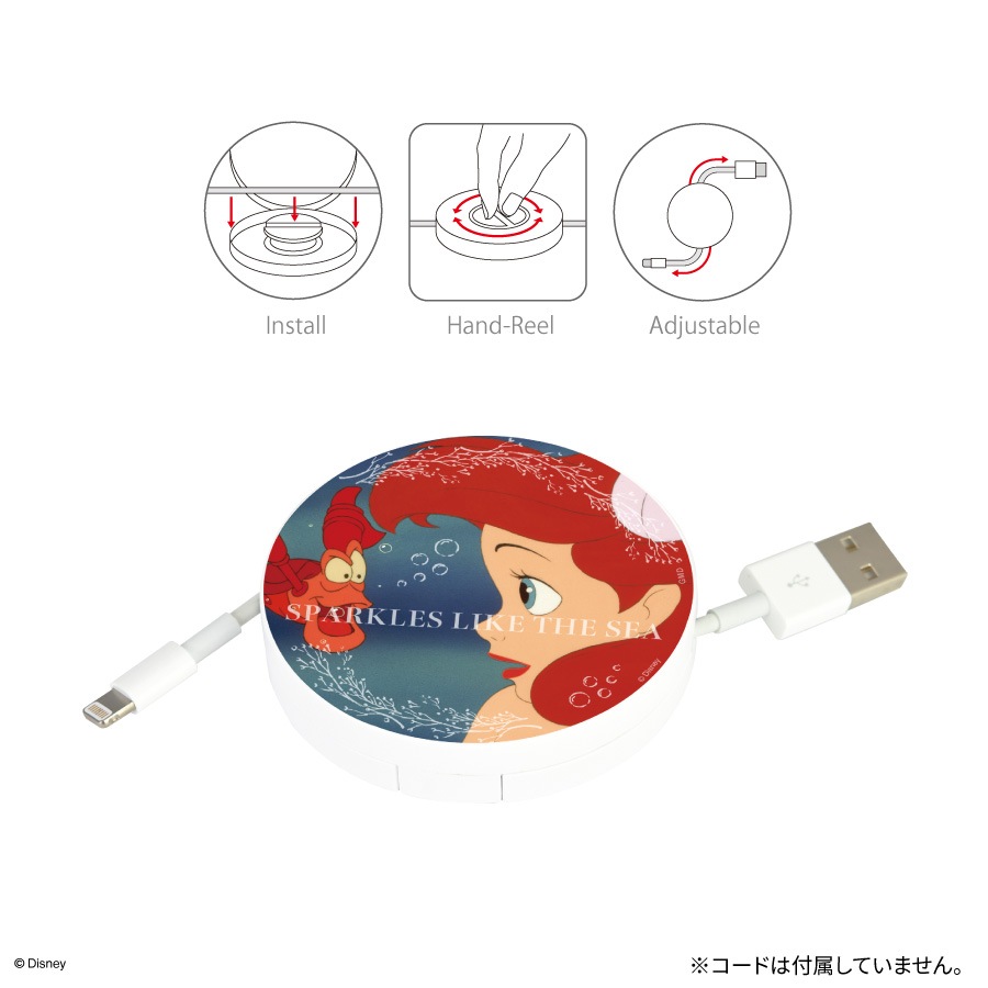 ディズニーキャラクター／コードリールケース