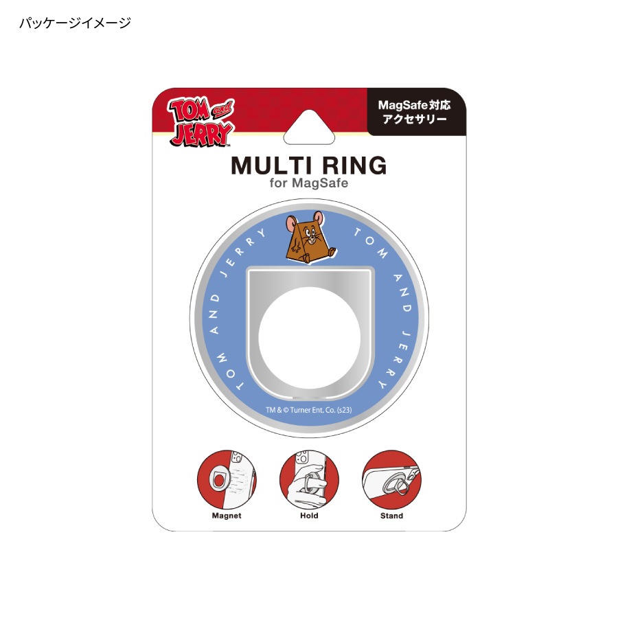 トムとジェリー MagSafe 対応 マルチリング