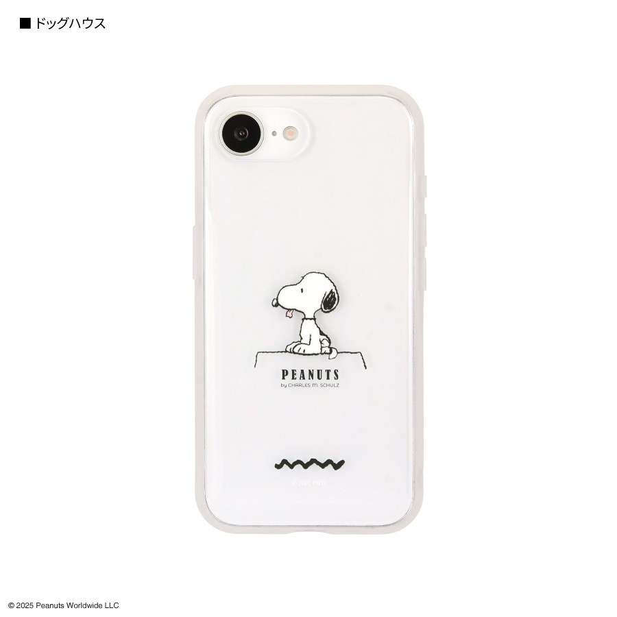 ピーナッツ スヌーピー IIIIfit Clear iPhone16e 対応 ケース