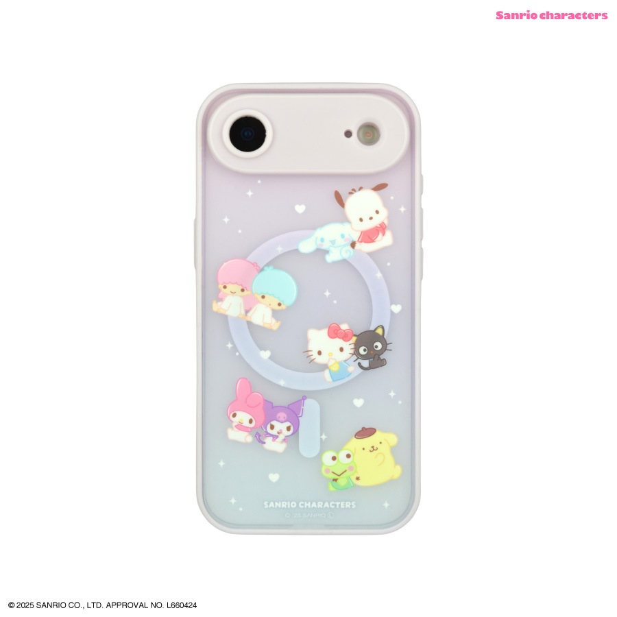 サンリオキャラクターズ IIIIfit プランプフレーム iPhone Air MagSafe 対応 ケース
