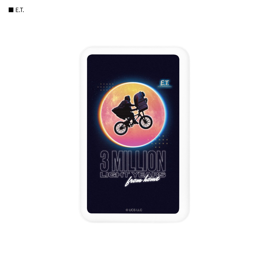 E.T. MagSafe 対応 ワイヤレスリチウム充電器 5000mAh