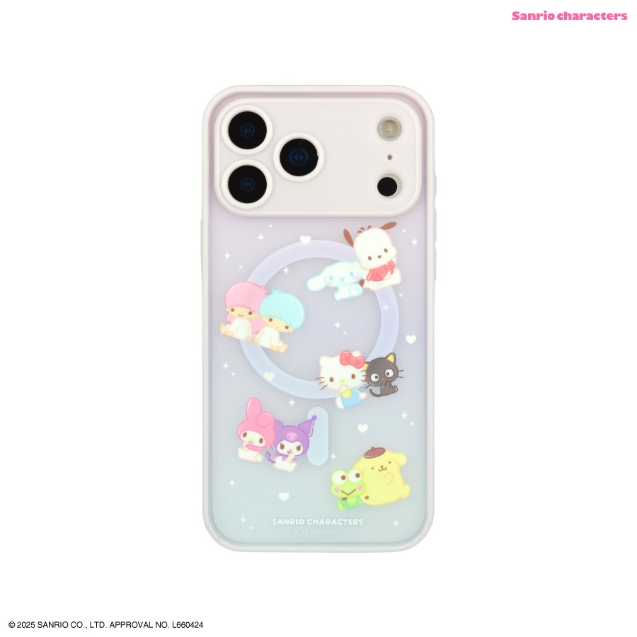 サンリオキャラクターズ IIIIfit プランプフレーム iPhone17 Pro Max MagSafe 対応 ケース