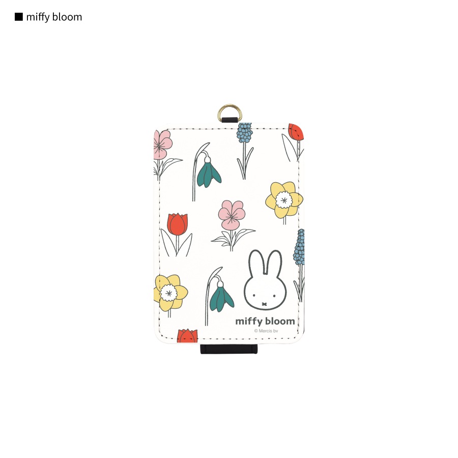 ミッフィー miffy bloom ICカードケース
