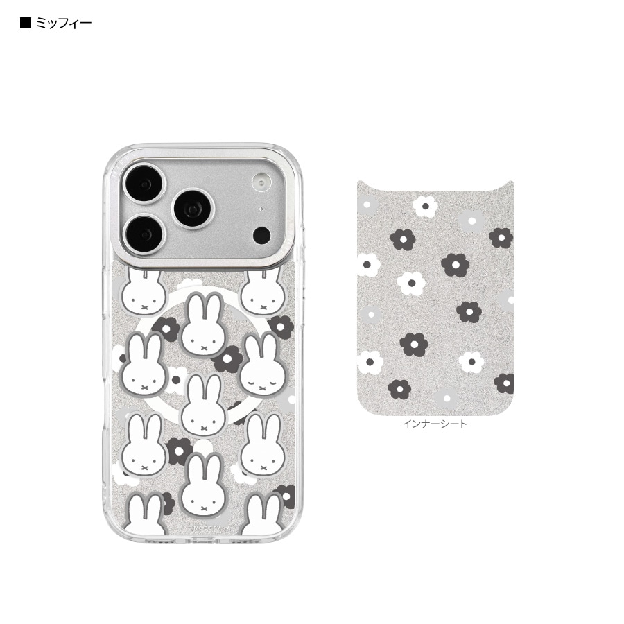 ミッフィー Camera Frame iPhone18 Pro / 17 Pro MagSafe 対応 ケース