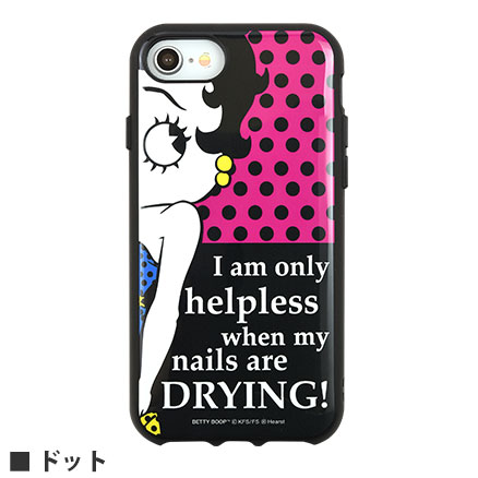 BETTY BOOP(TM)　IIIIfit iPhoneSE(第2世代)/8/7/6s/6対応ケース