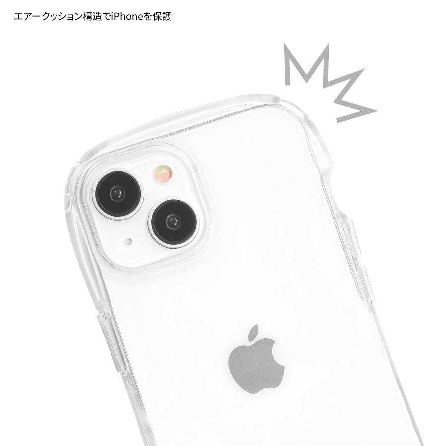 ディズニーキャラクター ／ iPhone 15 / 14 / 13 対応 クリスタルクリアケース