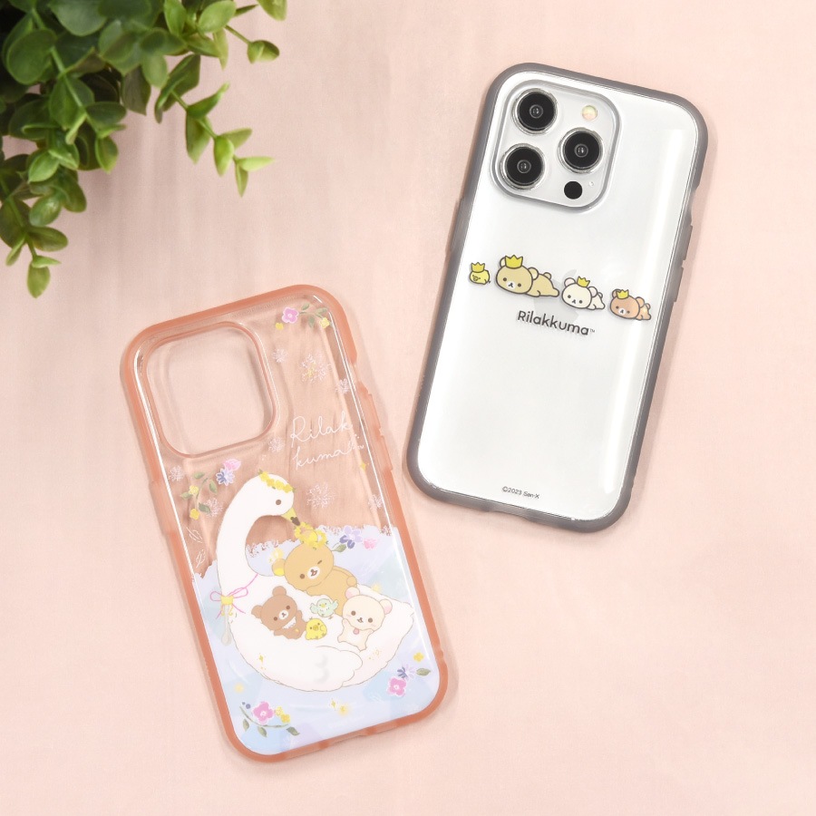 リラックマ IIIIfit Clear iPhone15 Pro 対応 ケース