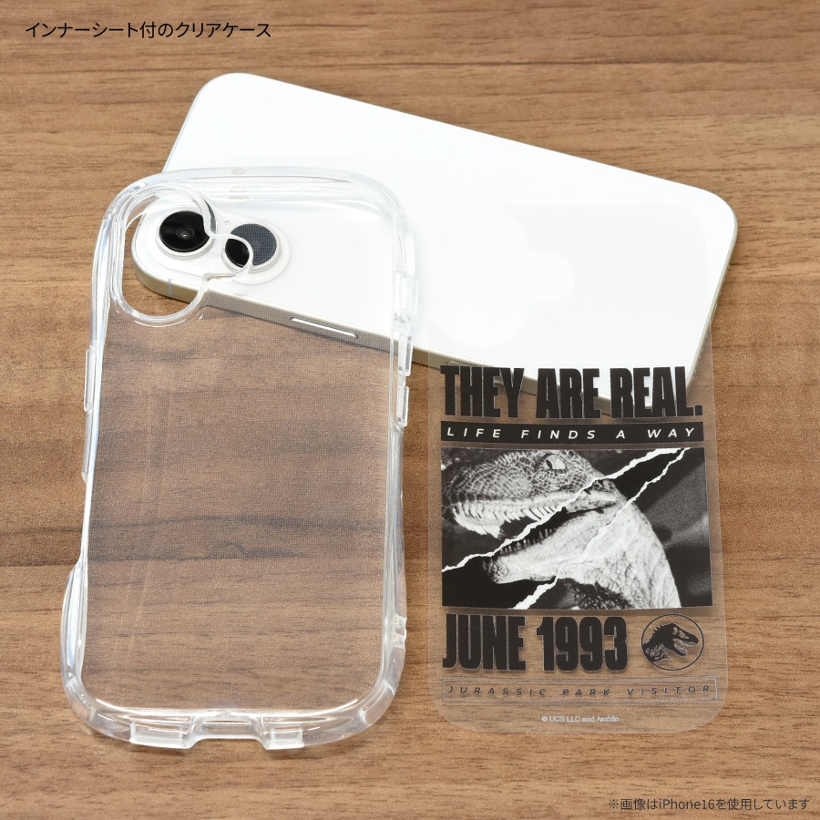 JURASSIC PARK iPhone16 Pro 対応 クリスタルクリアケース | アイテム