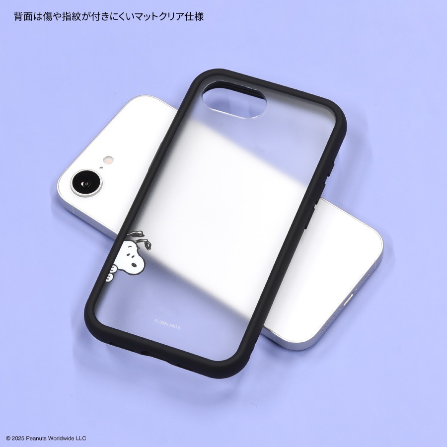 ピーナッツ スヌーピー IIIIfit プランプフレーム iPhone16e 対応 ケース