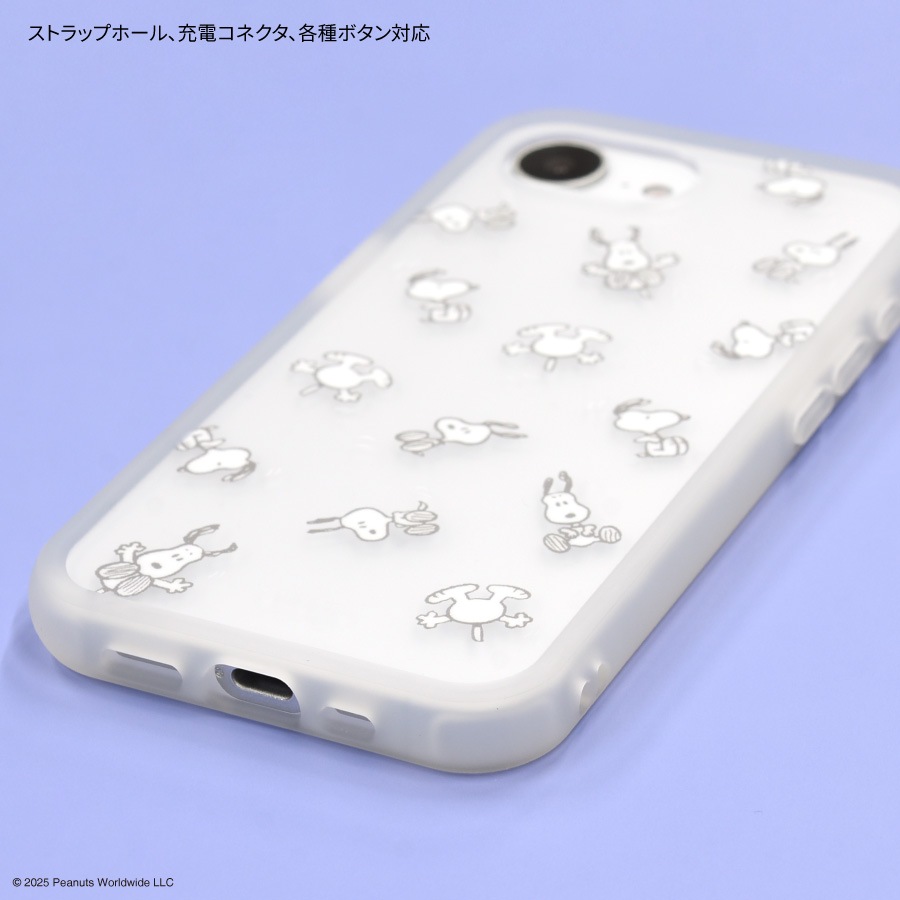 ピーナッツ スヌーピー IIIIfit プランプフレーム iPhone16e 対応 ケース