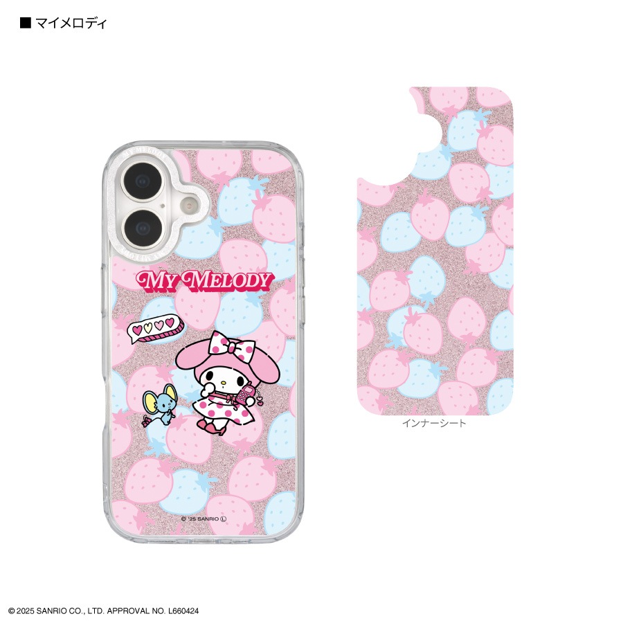 サンリオキャラクターズ Camera Frame iPhone17 対応 ケース