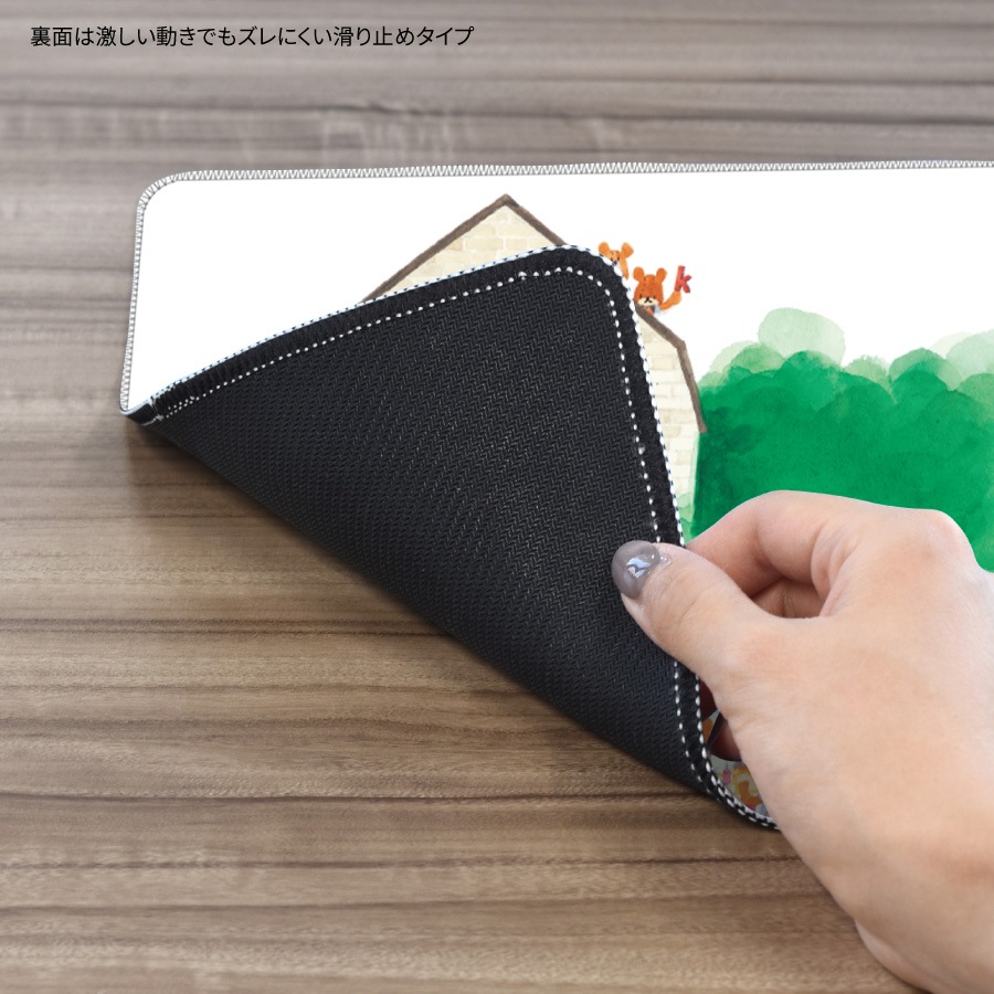 くまのがっこう デスクマット