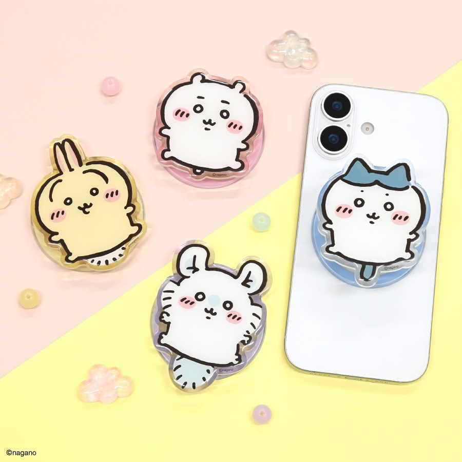 4月下旬発売予定 ちいかわ MagSafe 対応 ダイカット クリア POCOPOCO