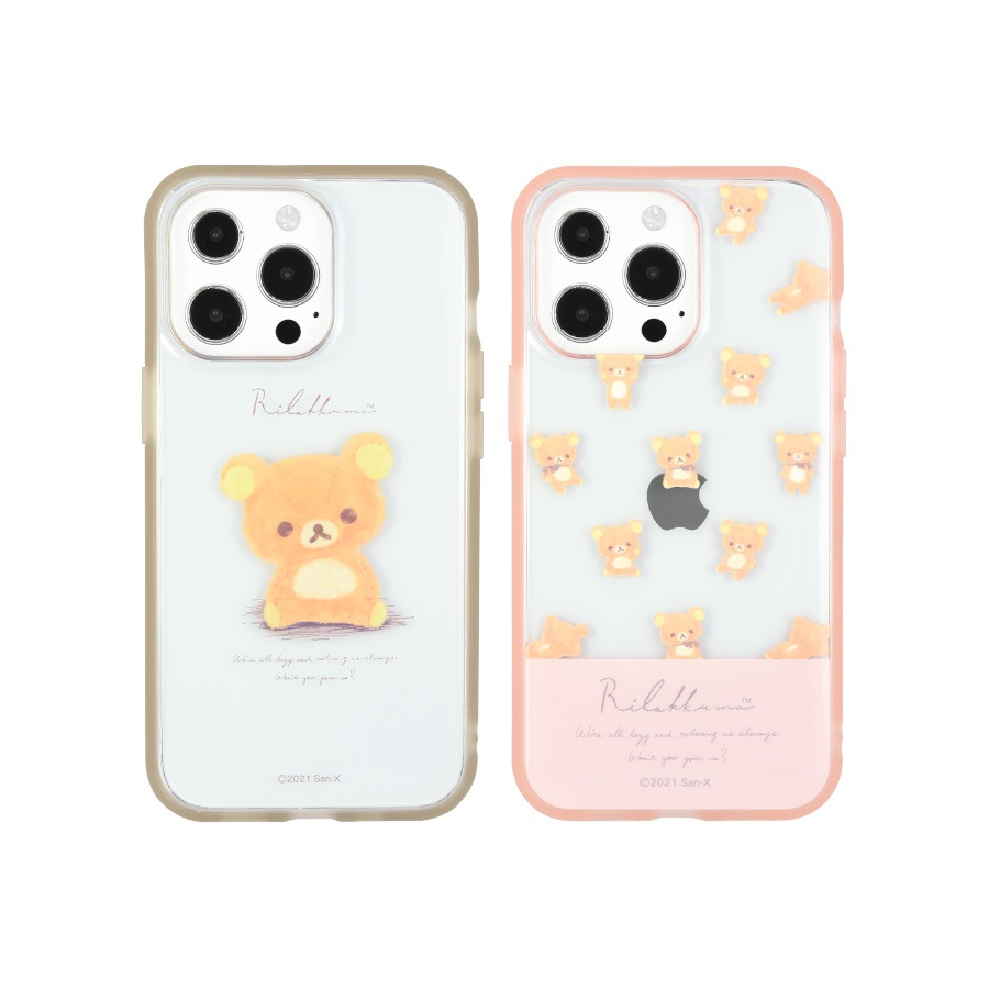 リラックマ　IIIIfit Clear iPhone13 Pro対応ケース