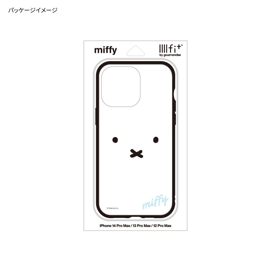 ミッフィー IIIIfit iPhone14 Pro Max / 13 Pro Max / 12 Pro Max 対応 ケース