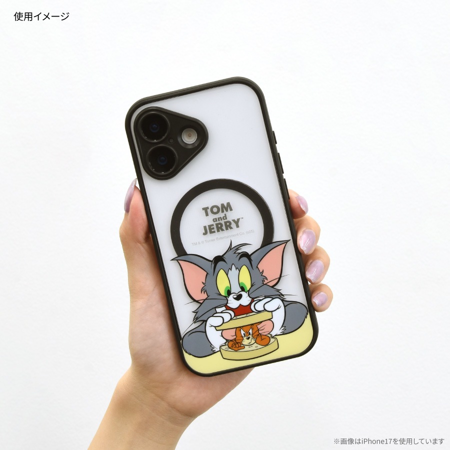 トムとジェリー IIIIfit プランプフレーム iPhone17 Pro MagSafe 対応 ケース
