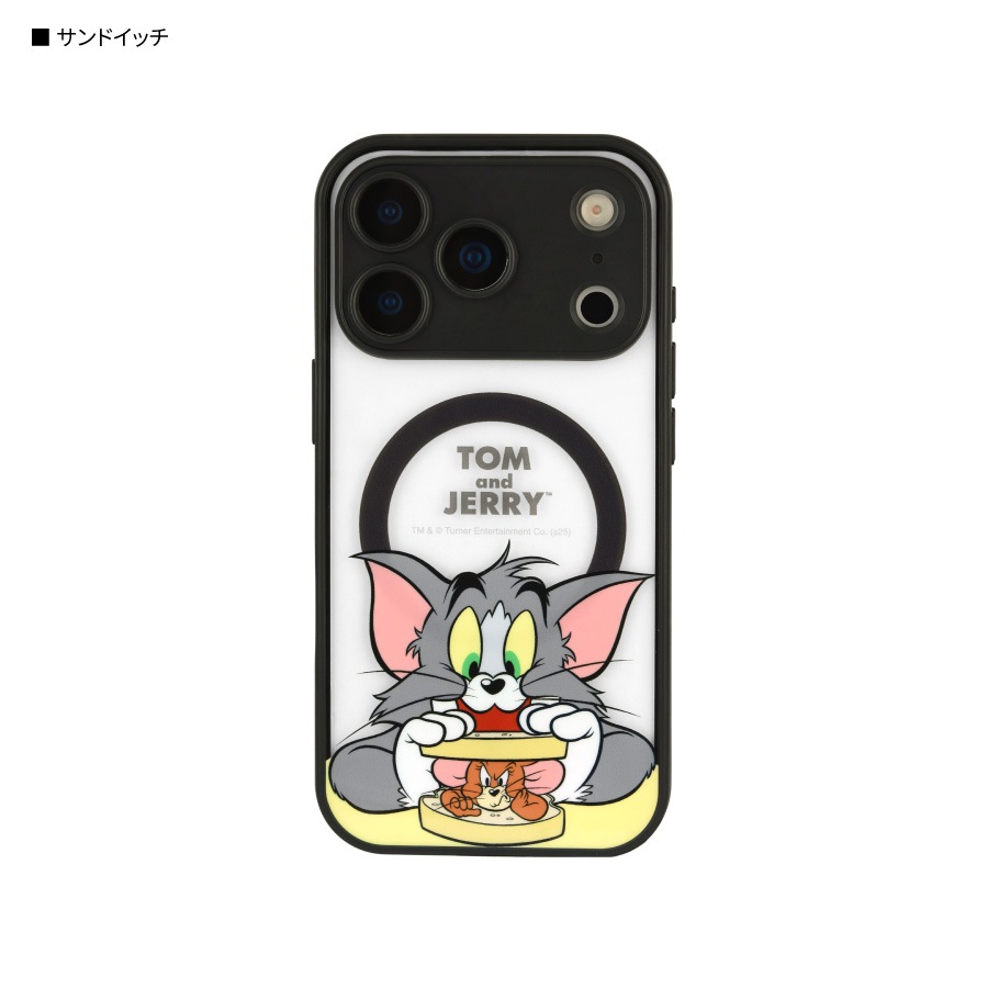 トムとジェリー IIIIfit プランプフレーム iPhone17 Pro MagSafe 対応 ケース