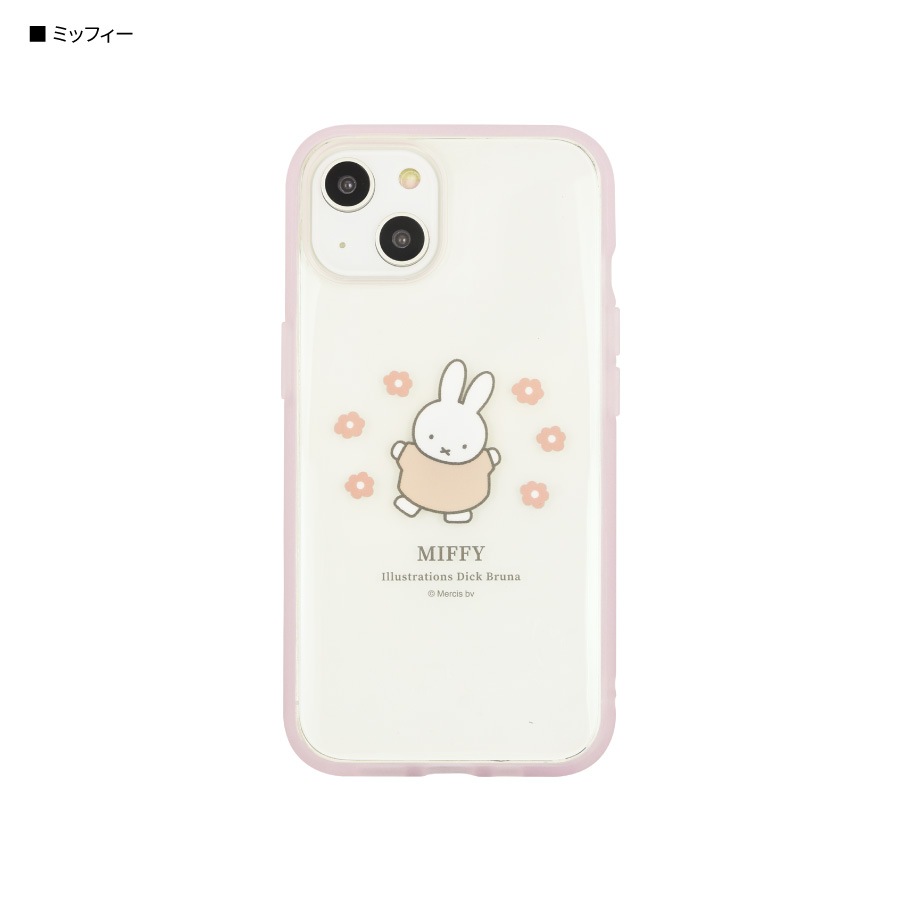 ミッフィー IIIIfit Clear iPhone14 / 13 対応 ケース