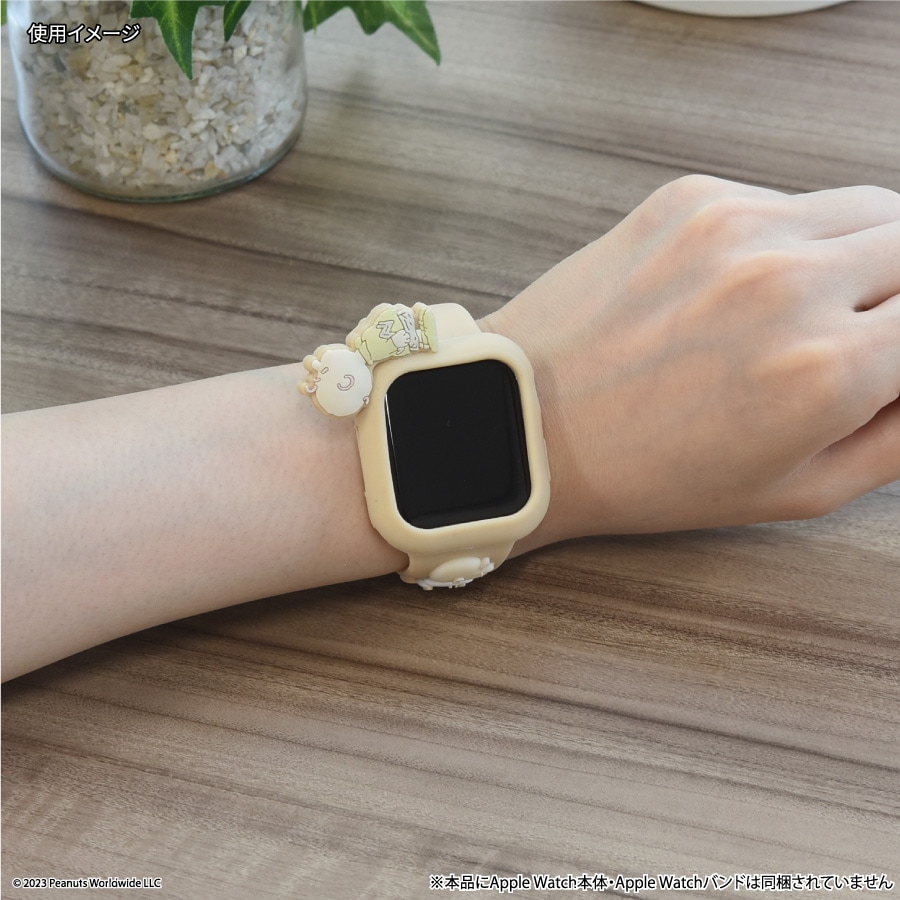 ピーナッツ スヌーピー Apple Watch 41/40mm 対応 シリコンケース