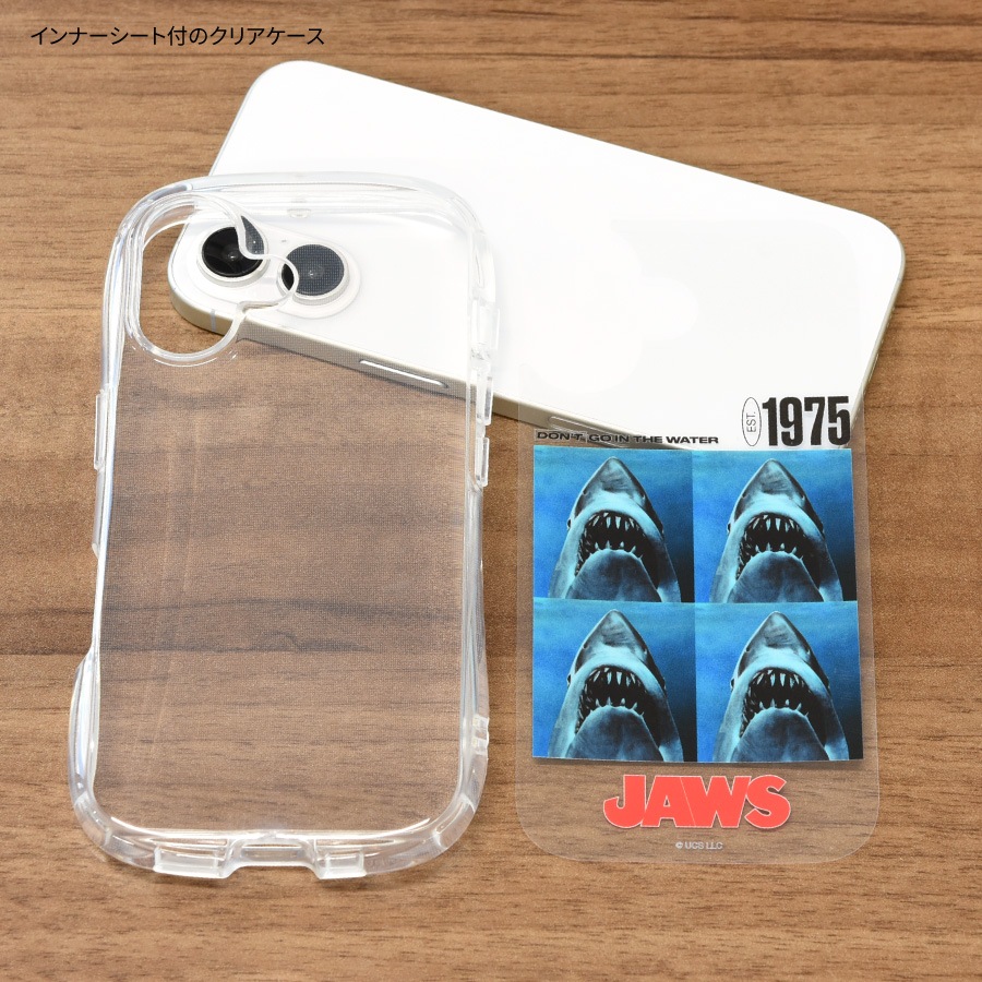 JAWS iPhone16 対応 クリスタルクリアケース