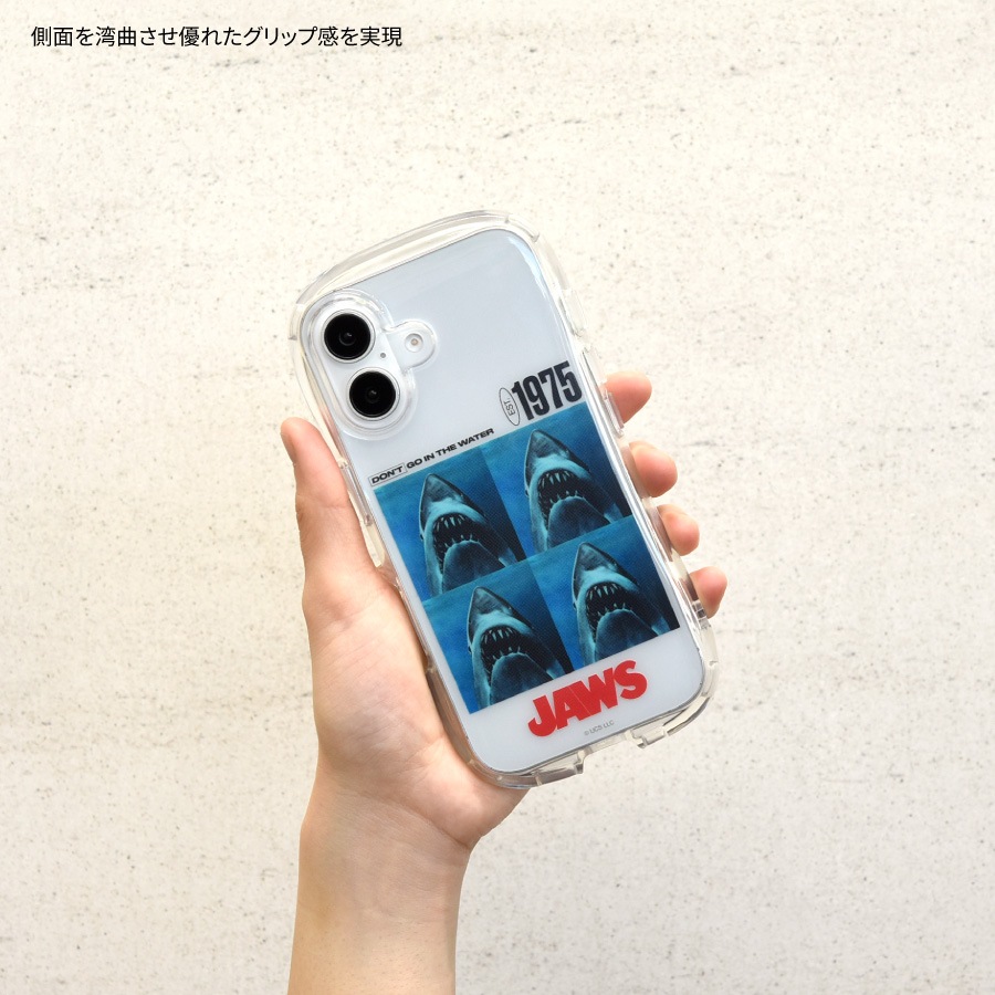 JAWS iPhone16 対応 クリスタルクリアケース