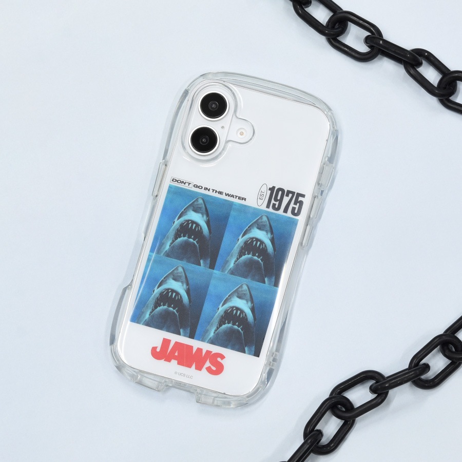 JAWS iPhone16 対応 クリスタルクリアケース